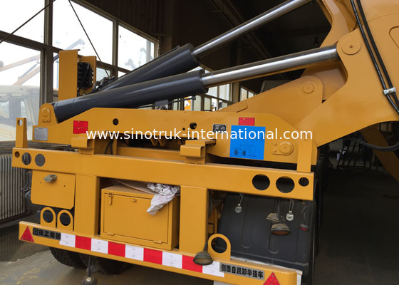 37 Tons Container Side Loader Truck Mounted Crane Euro 2 6 - 13m Length