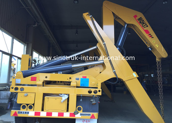 37 T Container Side Loader Crane Truck Mounted Crane With Hydraulic System