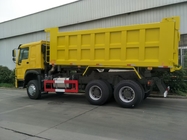 SINOTRUK HOWO 400HP Tipper Dump Truck For Construction A7 Yellow ZZ3257V3847B1