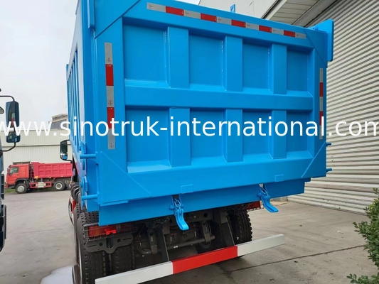 Blue LHD 6×4 10 wheels HOWO Tipper Dump Truck High Horsepower 371HP