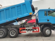 Blue LHD 6×4 10 wheels HOWO Tipper Dump Truck High Horsepower 371HP