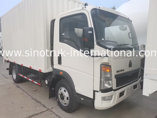 SINOTRUK HOWO Professional Light Duty Trucks Low Noise For Construction Business RHD