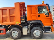 400HP Orange HOWO Tipper Truck RHD 6×4 10 Wheels High Horsepower