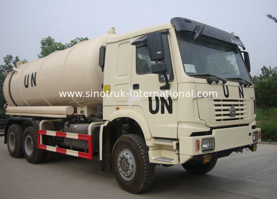 Collecting Sewage Sludge Vacuum Pump Septic Tank Cleaning Truck LHD 6X4