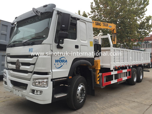 Small Truck Mounted Cranes 5-10 Tons HIAB , Knuckle Boom Crane Truck