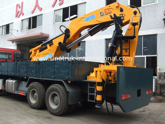 Hydraulic Truck Mounted Crane 25 Tons XCMG , Hydraulic Knuckle Boom Crane