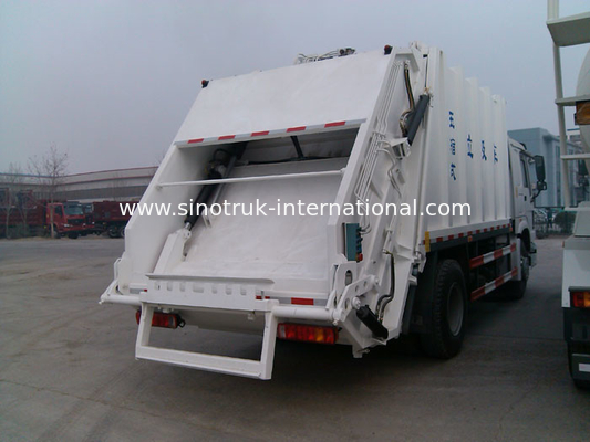 SINOTRUK Compressed Refuse Collection Trucks 15-16 CBM 290HP ZZ1167M4611