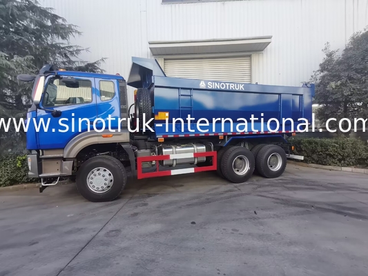 SINOTRUK HOWO Tipper Dump Truck 6 × 4 10 Wheels RHD 380Hp U Type One  Warning Light