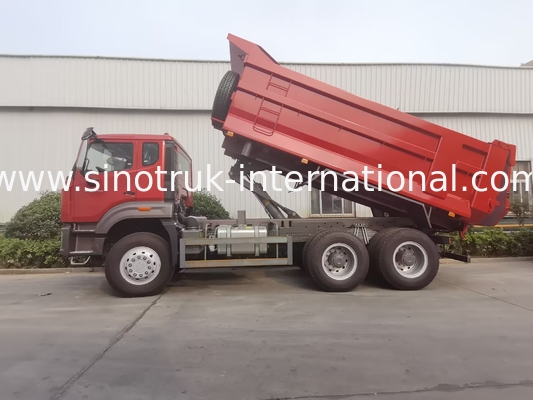 SINOTRUK HOWO N7 Tipper Dump Truck 6 × 4 10 Wheels 380Hp For Export U Type Easy To Unload