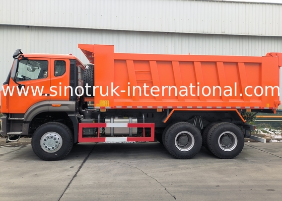 Sinotruk Hohan Tipper Dump Truck N7 6 × 4 10 Wheels 380Hp Lhd Or Rhd