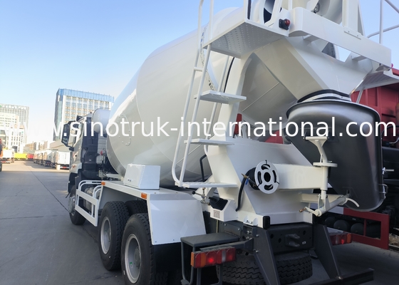 Sinotruk Howo N7 Concrete Mixer Truck 6-10CBM 6 X 4 Euro 2 Mixing Plant