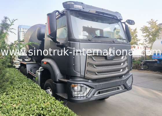 Sinotruk Howo N7 Concrete Mixer Truck 6-10CBM 6 X 4 Euro 2 380Hp