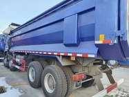 RHD 8×4 10wheels 380HP Blue HOWO Tipper Truck High Horsepower