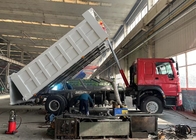 Sinotruk Howo Tipper Dump Truck 400Hp 6 × 4  20CBM Front Lifting Hydraulic Cylinder