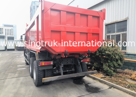 Sinotruk Howo Tipper Dump Truck 380Hp 6 × 4  20CBM U Type Box 10 Wheels