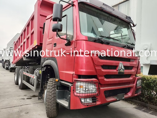 SINOTRUCK Howo Tipper Dump Truck 380Hp 6 × 4  20CBM Box 10 Wheels Smashing Angle iron