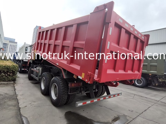 SINOTRUCK Howo Tipper Dump Truck 380Hp 6 × 4  20CBM Box 10 Wheels Smashing Angle iron