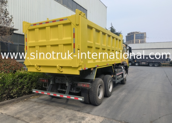 Sinotruk Tipper Dump Truck NX 6 × 4 10 Wheels Weichai 380Hp Big Tray