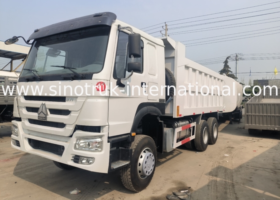 Sinotruk Howo Used Tipper Dump Trucks 371Hp Or 375 Hp 6 × 4  Refurbishment