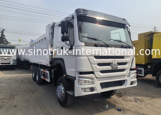 Sinotruk Howo Used Tipper Dump Trucks 371Hp Or 375 Hp 6 × 4  Refurbishment