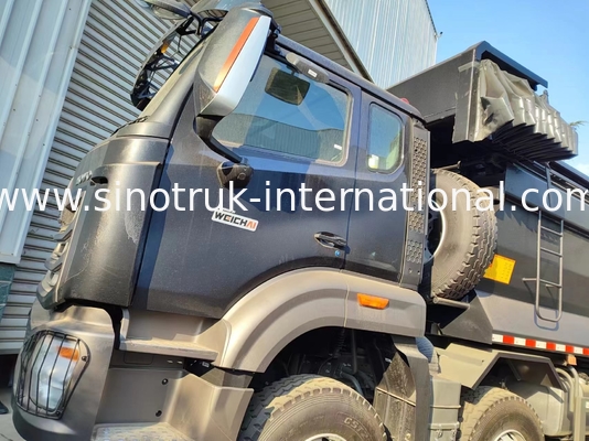 RHD 8×4 12 Wheels HOWO Tipper Truck 380HP