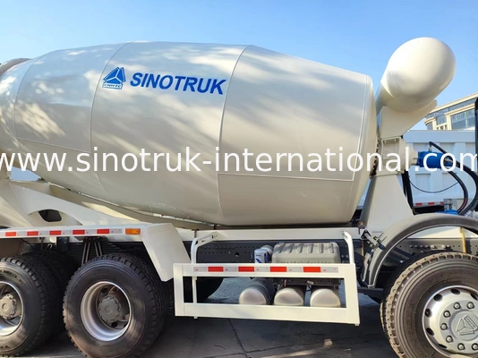 New Howo Concrete Mixer Truck 16CBM 8 X 4 Euro 2 400Hp Construction