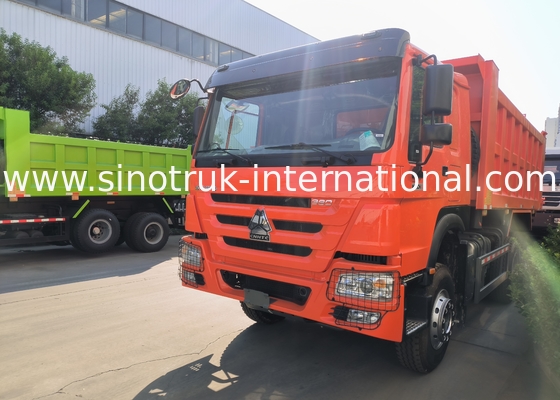 Sinotruk Howo Tipper Dump Truck Weichai 380Hp 10 Wheels 6 × 4  Lhd 20CBM