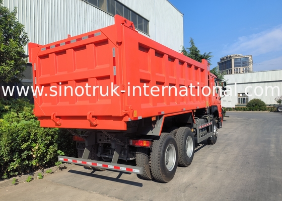 Sinotruk Howo Tipper Dump Truck Weichai 380Hp 10 Wheels 6 × 4  Lhd 20CBM