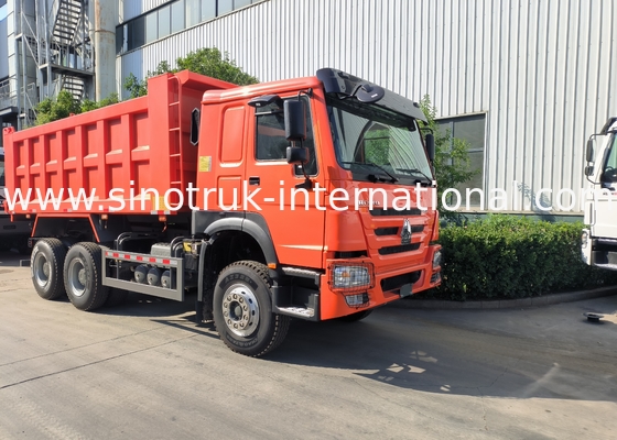 Sinotruk Howo Tipper Dump Truck Weichai 380Hp 10 Wheels 6 × 4  Lhd 20CBM