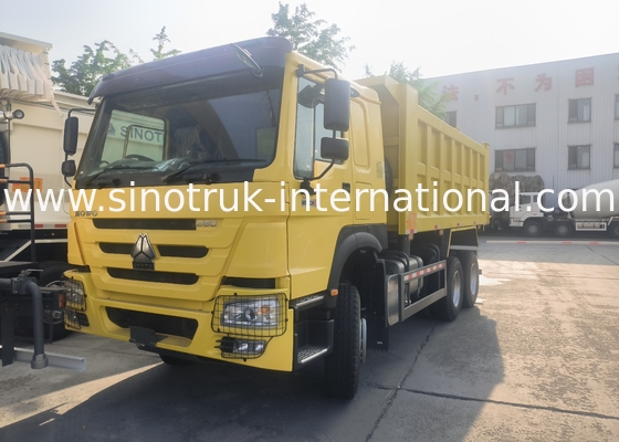 Sinotruk Howo Tipper Dump Truck Weichai 380Hp 10 Wheels 6 × 4  Rhd 20CBM