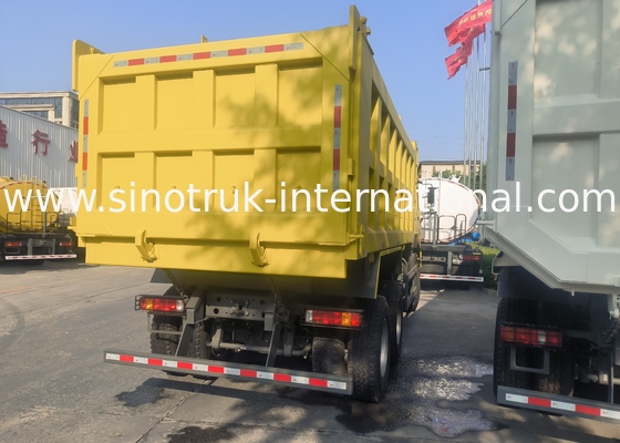 Sinotruk Howo Tipper Dump Truck Weichai 380Hp 10 Wheels 6 × 4  Rhd 20CBM