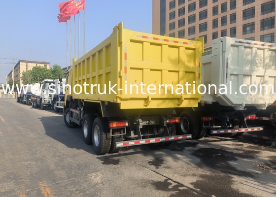 Sinotruk Howo Tipper Dump Truck Weichai 380Hp 10 Wheels 6 × 4  Rhd 20CBM