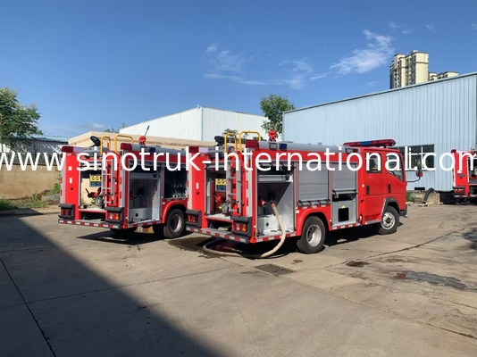 2CBM 4X2 116HP Fire Fighting Truck Agricultural Fire Engine Truck For Landscaping