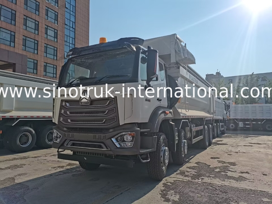 Sinotruk HOHAN New HOWO 8X4 Dump Truck 380hp 12 Wheels White H77L ZZ3317V386JB1R U Type