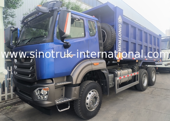 Sinotruk Howo Tipper Dump Truck Nx 6 × 4  Rhd 10 Wheels H77L Cabin Euro 2