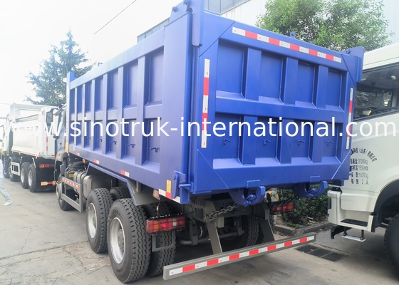 Sinotruk Howo Tipper Dump Truck Nx 6 × 4  Rhd 10 Wheels H77L Cabin Euro 2