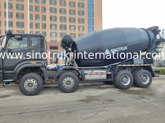 HOWO Mixer Truck 12CBM 380HP H77L Cabin Black