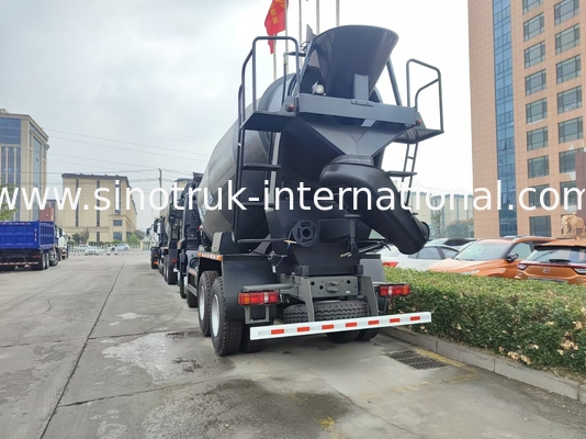HOWO Mixer Truck 12CBM 380HP H77L Cabin Black