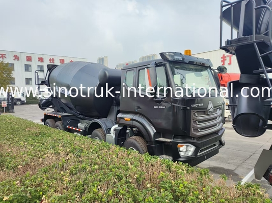 HOWO Mixer Truck 12CBM 380HP H77L Cabin Black