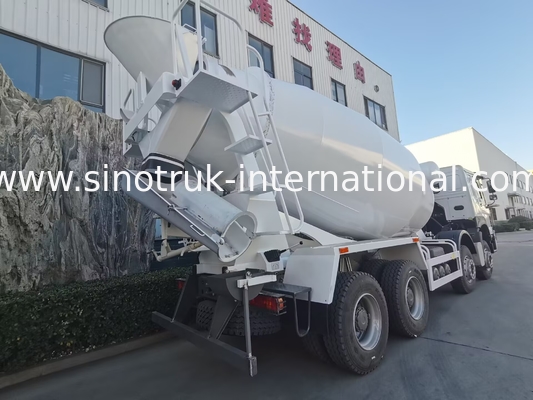 Howo Concrete Mixer Truck 16CBM 8 X 4 Euro 2 400Hp Construction LHD