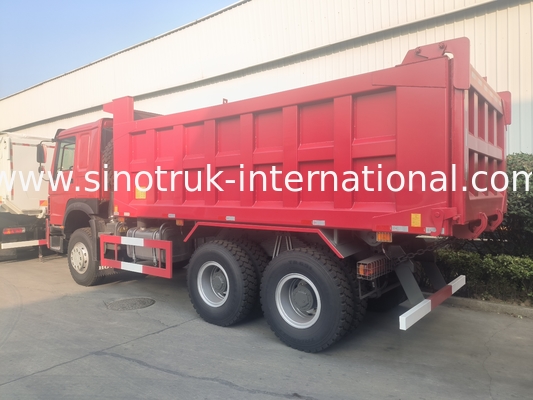 30 - 40 Tons RHD Sinotruk Howo Dump Truck 10 Wheels