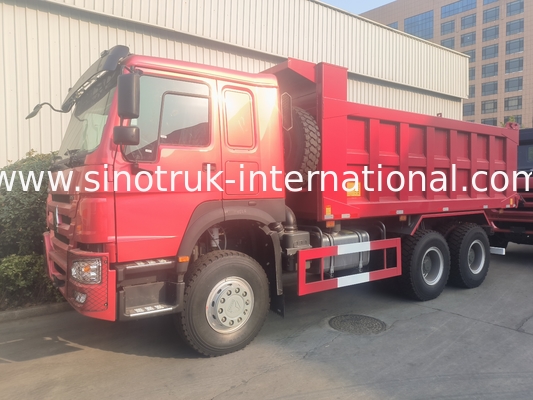 30 - 40 Tons RHD Sinotruk Howo Dump Truck 10 Wheels