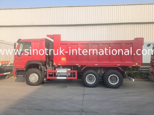 30 - 40 Tons RHD Sinotruk Howo Dump Truck 10 Wheels