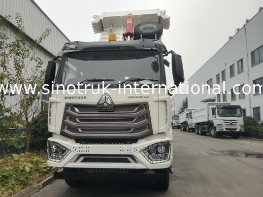30 - 40 Tons RHD 10 Wheels Tarpaulin Sinotruk Howo 6x4 Tipper Truck For Construction