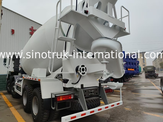 HOWO 8*4 12Wheels Concrete Mixing Truck 400HP 16CBM Big Power Big Capacity