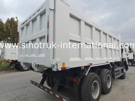 SINOTRUK HOWO 400HP Tipper Dump Truck For Construction A7 Military Bumper Warning Light