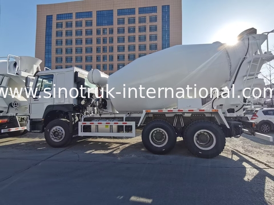 SINOTRUK HOWO 6×4 10 Wheels Concrete Mixer Truck 400 HP High Efficiency LHD