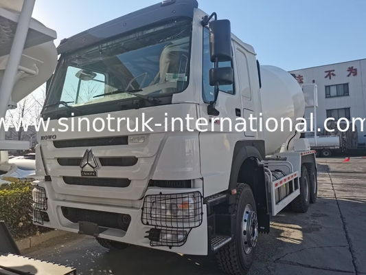 SINOTRUK HOWO 6×4 10 Wheels Concrete Mixer Truck 400 HP High Efficiency LHD