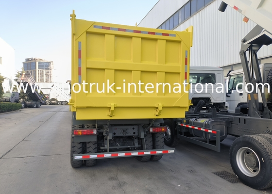 Sinotruk Howo Tipper Dump Truck  6 × 4  Lhd 10 Wheels 20CBM Cargo Box Mining Tires