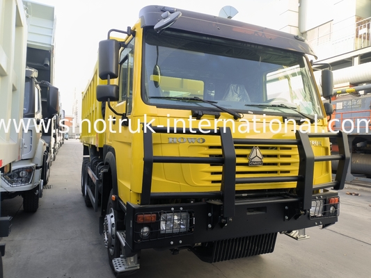 Sinotruk Howo Tipper Dump Truck  6 × 4  Lhd 10 Wheels 20CBM Cargo Box Mining Tires